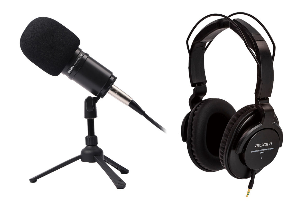 Zoom ZDM 1PMP podcast mic pack