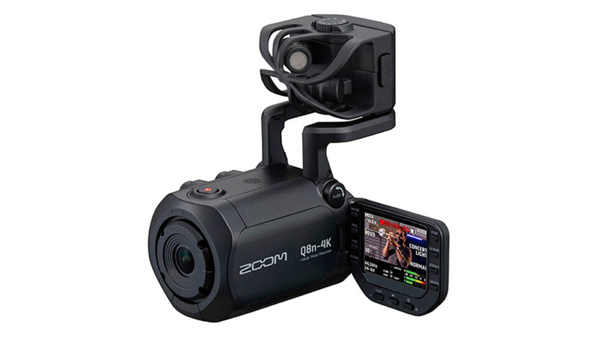 Zoom Q8n-4K video recorder