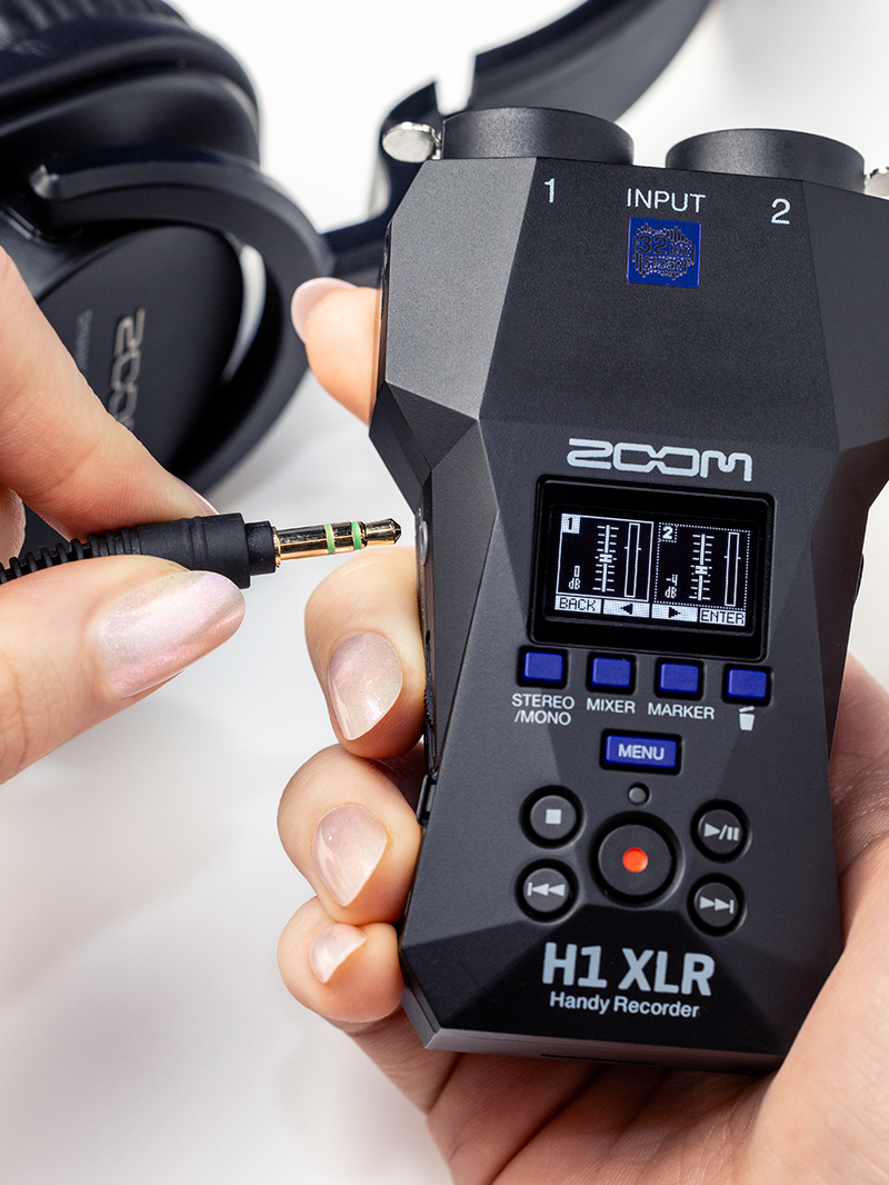 Zoom H1 XLR 2 channel audio field recorder