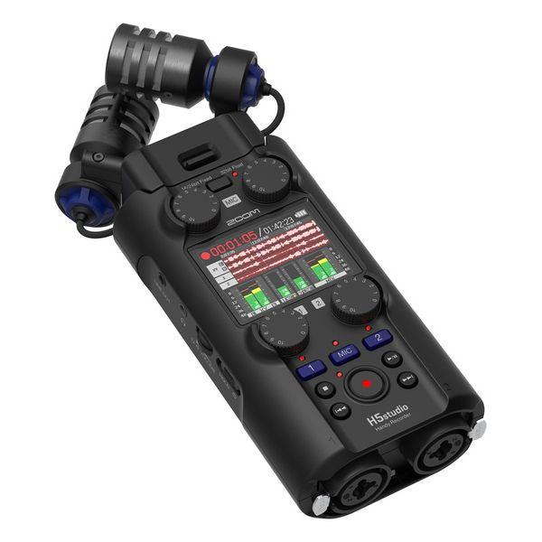 Zoom H5 studio 4 track handheld field recorder