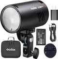 Godox AD100 Pro II Flash Strobe,HSS TTL Adjustable Zoom Pocket Camera Monolight 100Ws 5800K Bi-Color with 2.4G Wireless X System