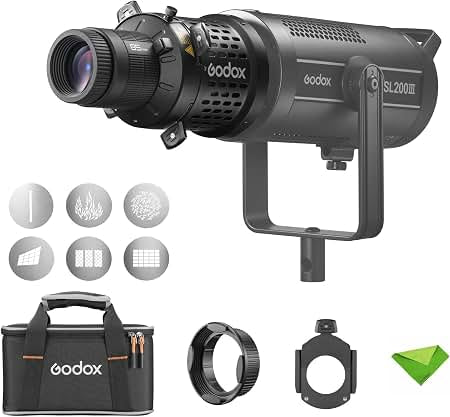 Godox Litemons LED Projection Attachment (85mm) Kit (Model: BP-SE 85MM KIT)