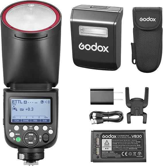 Godox V1 Pro S V1Pro-S Camera Flash Speedlight Godox V1-S Upgraded Version for Sony Cameras