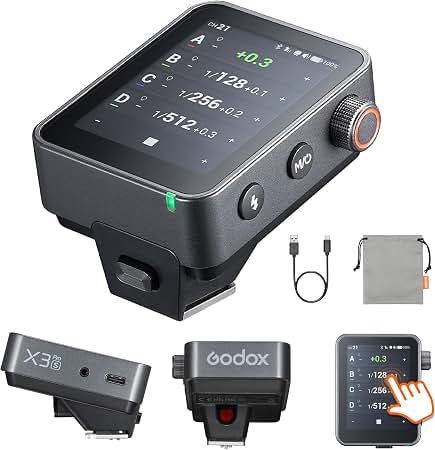 Godox X3Pro S Touchscreen TTL Wireless Flash Trigger for Sony camera